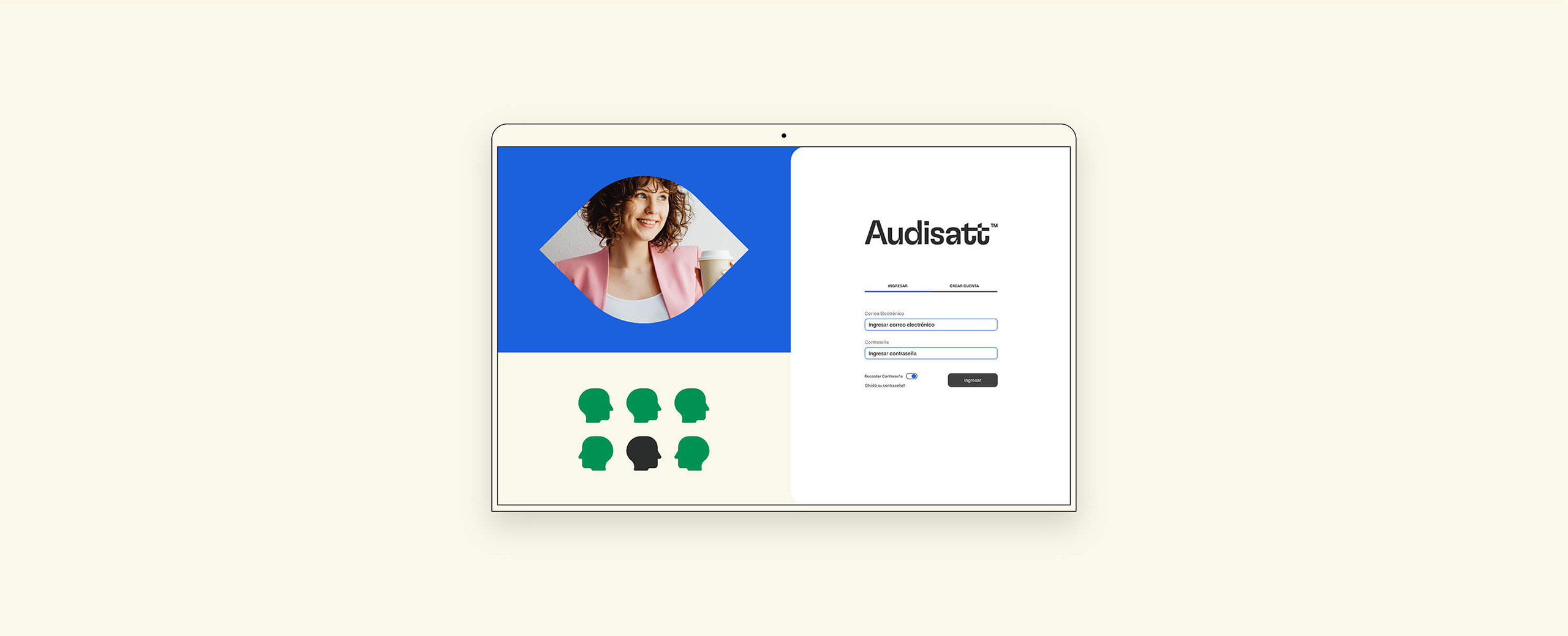 Audisatt: UX and UI Design and Implementation by Phidev